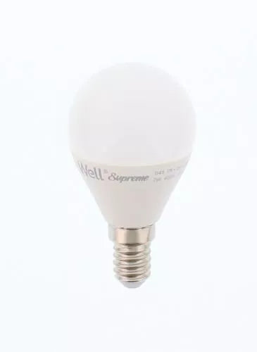 Bec LED G45 E14 7W 230V lumina naturala Well