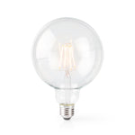 Bec Wi-Fi Smart LED cu filament E27 125mm 5W 500lm 2700K Nedis