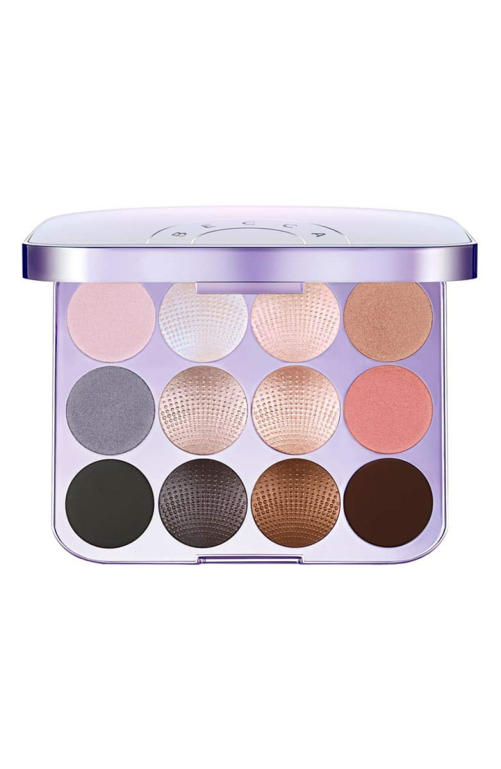 Becca, Pearl Glow Shimmering, Strălucitor, Paletă de ochi, 12 nuanțe, 3.3 g - Olmarkt