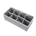 Cutie De Depozitare, Flippy, Pentru Lenjerie, Sosete Si Sutiene, Material Textil, 8 Compartimente, 32 x 16 x 10 cm,