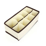 Cutie De Depozitare, Flippy, Pentru Lenjerie, Sosete Si Sutiene, Material Textil, 8 Compartimente, 32 x 16 x 10 cm,