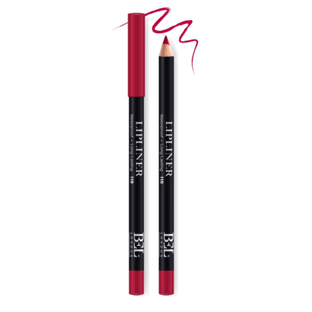 Bel London, BEL London, Ulei vegetal hidrogenat, Rezistent la apă, Contur, Creion de buze, 118, 0.78 g - Olmarkt