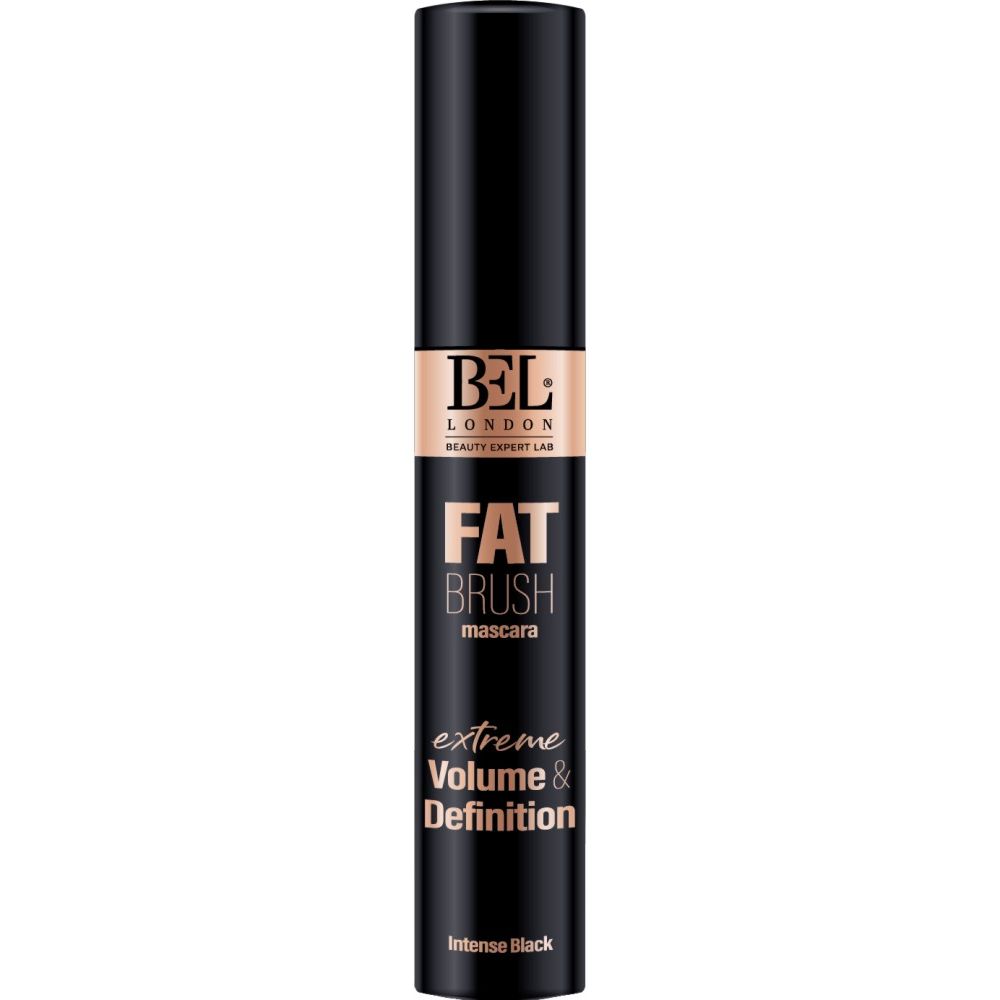 Bel London, Fat Brush, Volumizare, Mascara, Negru intens, 13.5 ml - Olmarkt