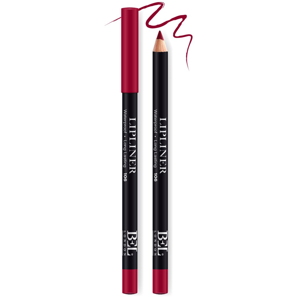 Bel London, BEL London, Ulei vegetal hidrogenat, Rezistent la apă, Contur, Creion de buze, 106, 0.78 g - Olmarkt