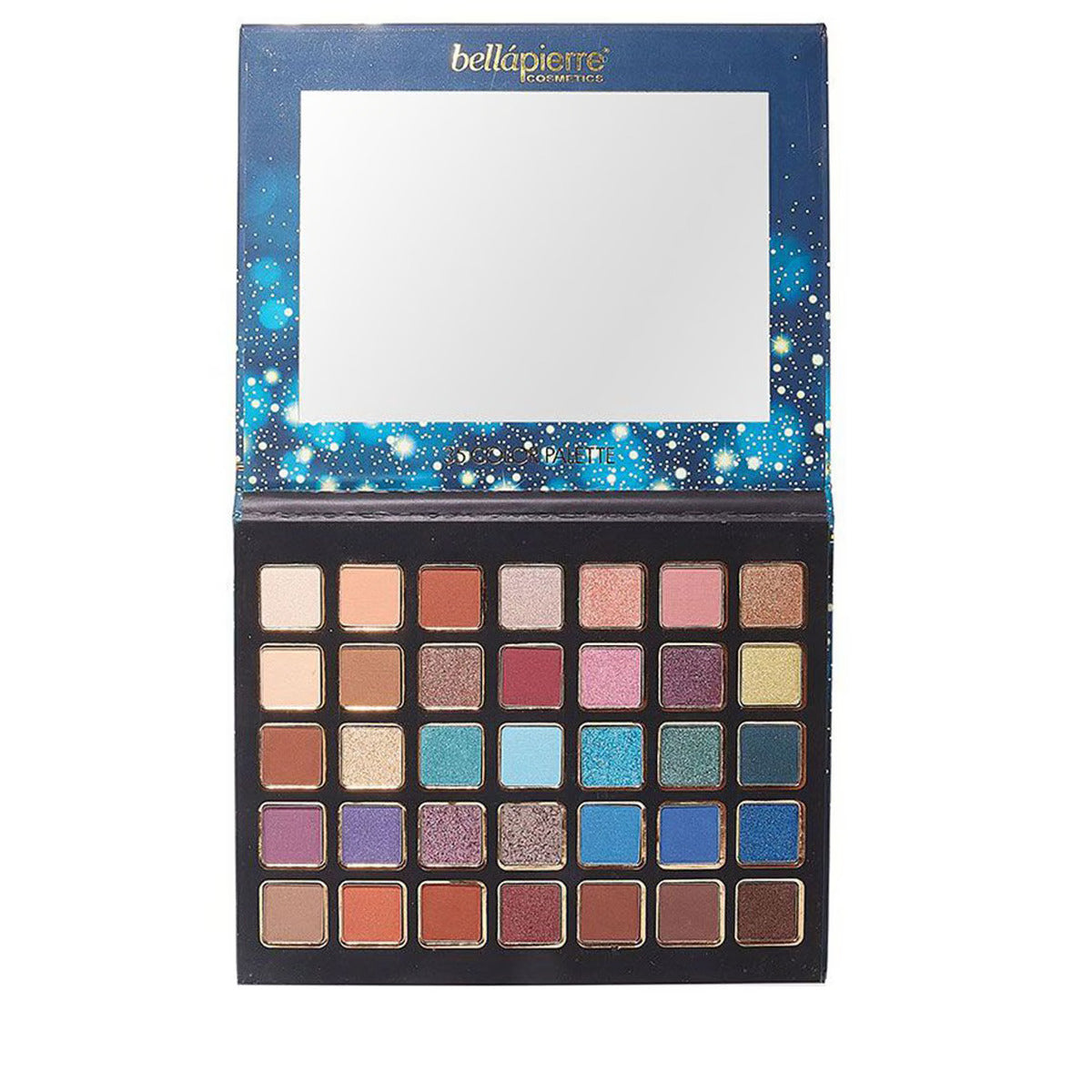 Bellapierre, All Star, Paletă de farduri de ochi, 35 Shades, 38 g