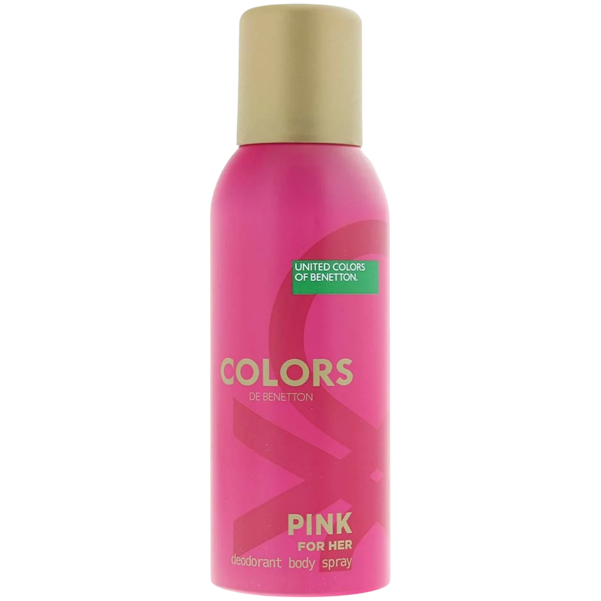 Benetton, Colors Pink, Floral și fructat, Deodorant spray, Pentru femei, 150 ml