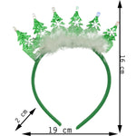 Bentita/cerc de Craciun, culoare verde, marime standard, Flippy