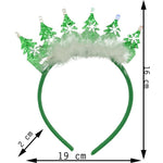 Bentita/cerc de Craciun, culoare verde, marime standard, Flippy