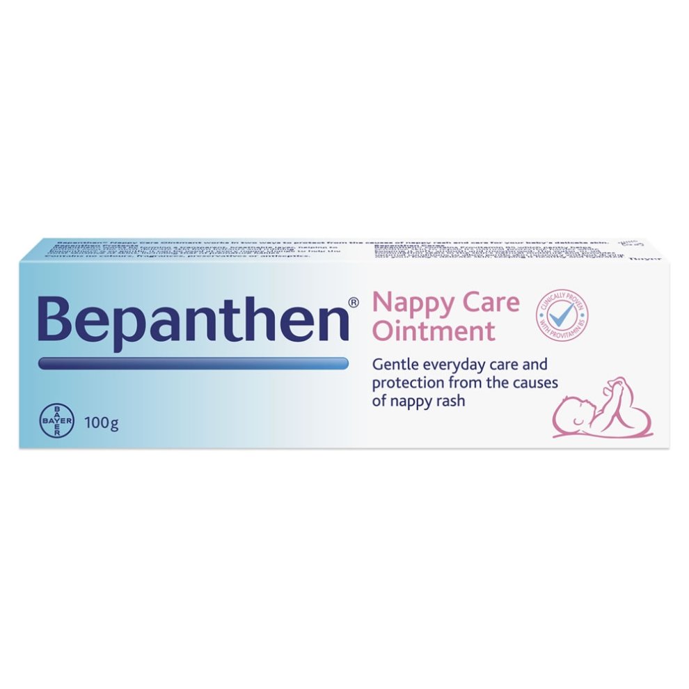 Bayer, Bepanthen, Anti-iritare, Smântână, Zona scutecului, 100 ml
