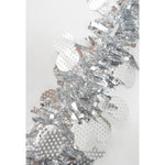 Beteala Craciun, Flippy, argintiu, marimea: 2 m x 11 cm x 9 cm material:folie PVC, interior/exterior