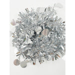 Beteala Craciun, Flippy, argintiu, marimea: 2 m x 11 cm x 9 cm material:folie PVC, interior/exterior