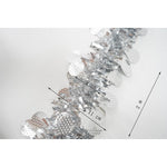 Beteala Craciun, Flippy, argintiu, marimea: 2 m x 11 cm x 9 cm material:folie PVC, interior/exterior