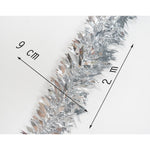 Beteala Craciun, Flippy, argintiu, marimea: 2 m x 6.5 cm material:folie PVC, interior/exterior