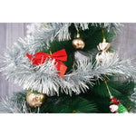 Beteala Craciun, Flippy, argintiu, marimea: 2 m x 9 cm material:folie PVC, interior/exterior