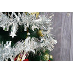 Beteala Craciun, Flippy, argintiu, marimea: 2 m x 9 cm x 9 cm material:folie PVC, interior/exterior