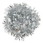 Beteala Craciun, Flippy, argintiu, marimea: 2 m x 9 cm x 9 cm material:folie PVC, interior/exterior
