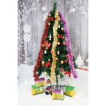 Beteala Craciun, Flippy, auriu, marimea: 2 m x 9 cm material:folie PVC, interior/exterior