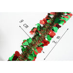 Beteala Craciun, Flippy, verde, marimea: 2 m x 9 cm x 9 cm material:folie PVC, interior/exterio