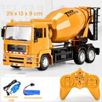 Camion Betoniera Jucarie pentru Copii, Flippy, Jucarie Camion Betoniera cu Telecomanda, Jucarie de Constructie,