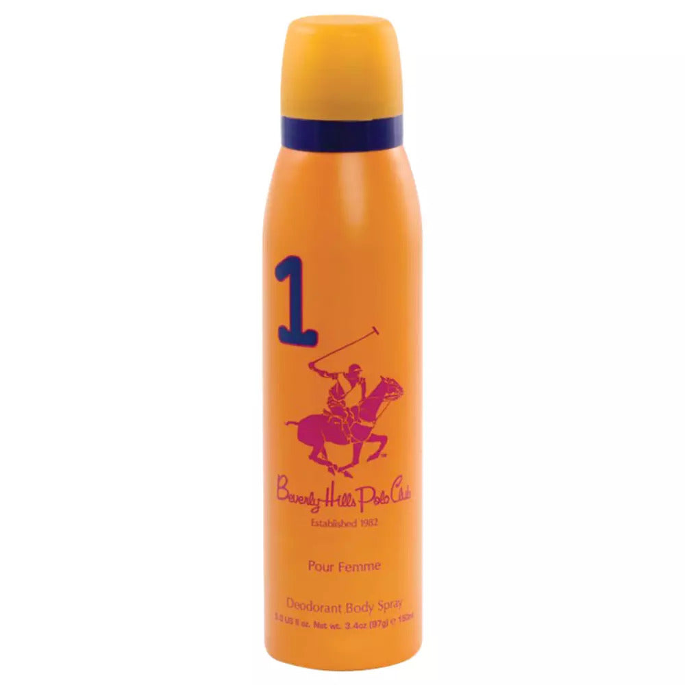 Beverly Hills Polo Club, 1982 - Sport 1, Prospețime, Spray de corp, 150 ml - Olmarkt
