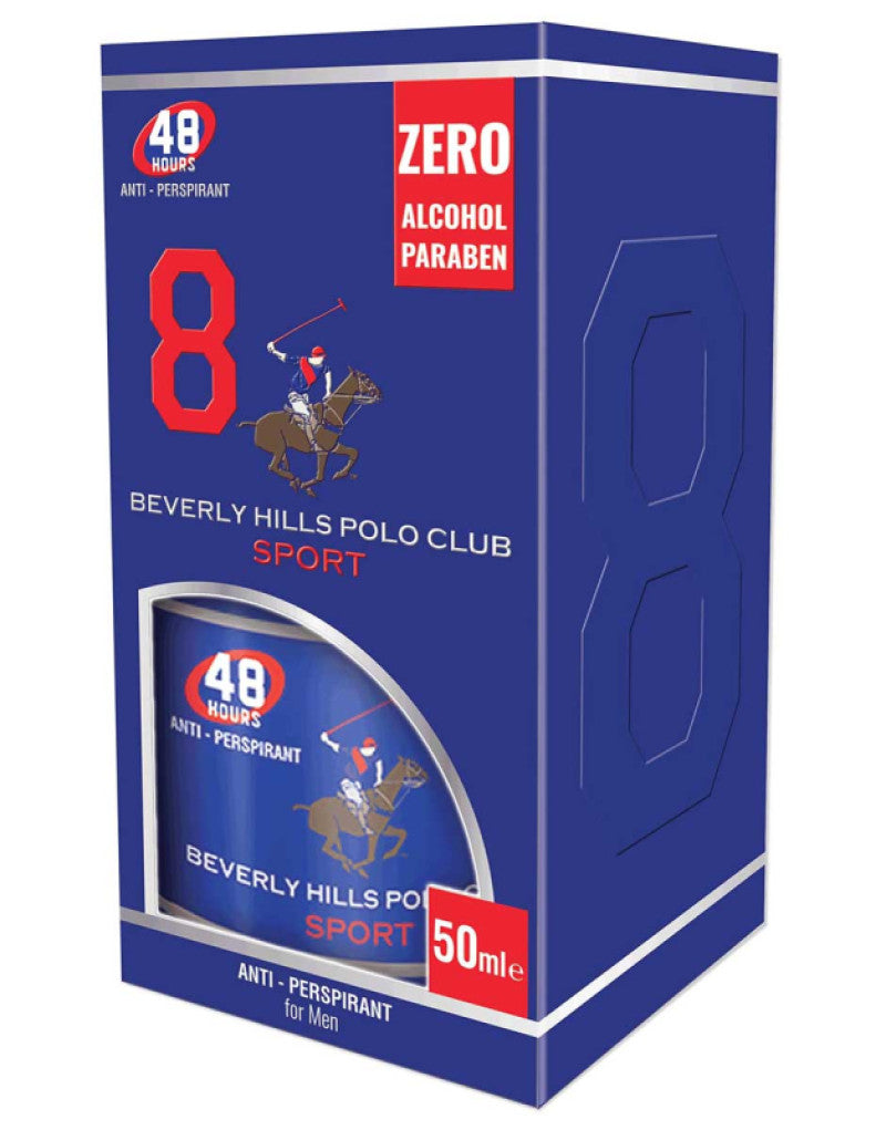 Beverly Hills Polo Club, Sport, Deodorant roll-on, Pentru bărbați, 50 ml - Olmarkt