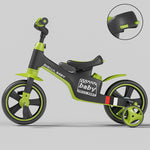 Bicicleta Multifunctionala pentru Copii, Flippy, 3 in 1 Bicicleta Troller Tricicleta, 2-6 ani, cu Roti Auxiliare,