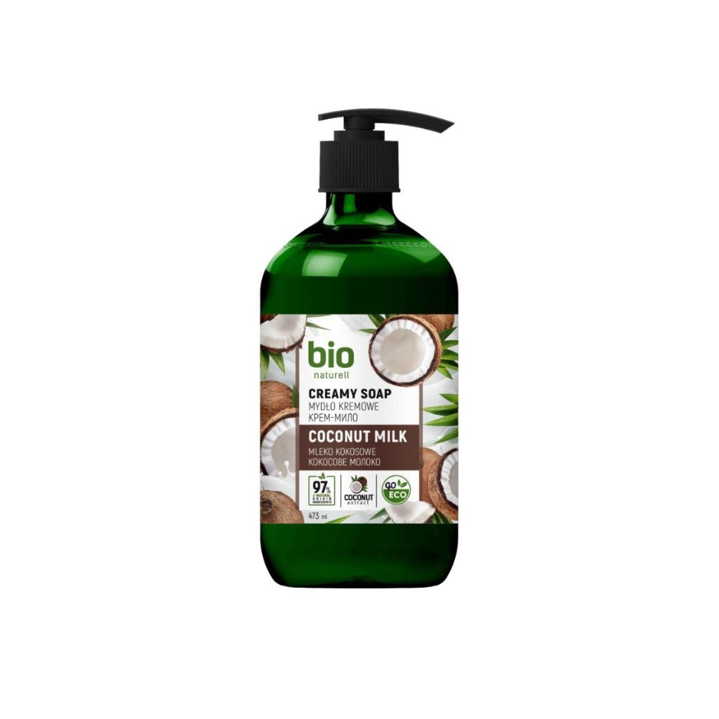 Bio Naturell, Bio Naturell, Coconut Milk, Săpun lichid, Pentru mâini, 437 ml