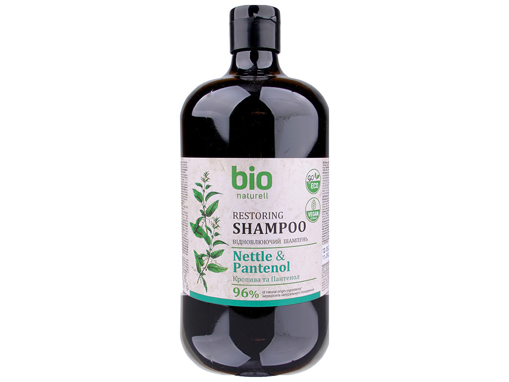 Bio Naturell, Bio Naturell, Nettle & Panthenol, Șampon pentru păr, Regenerare, 946 ml