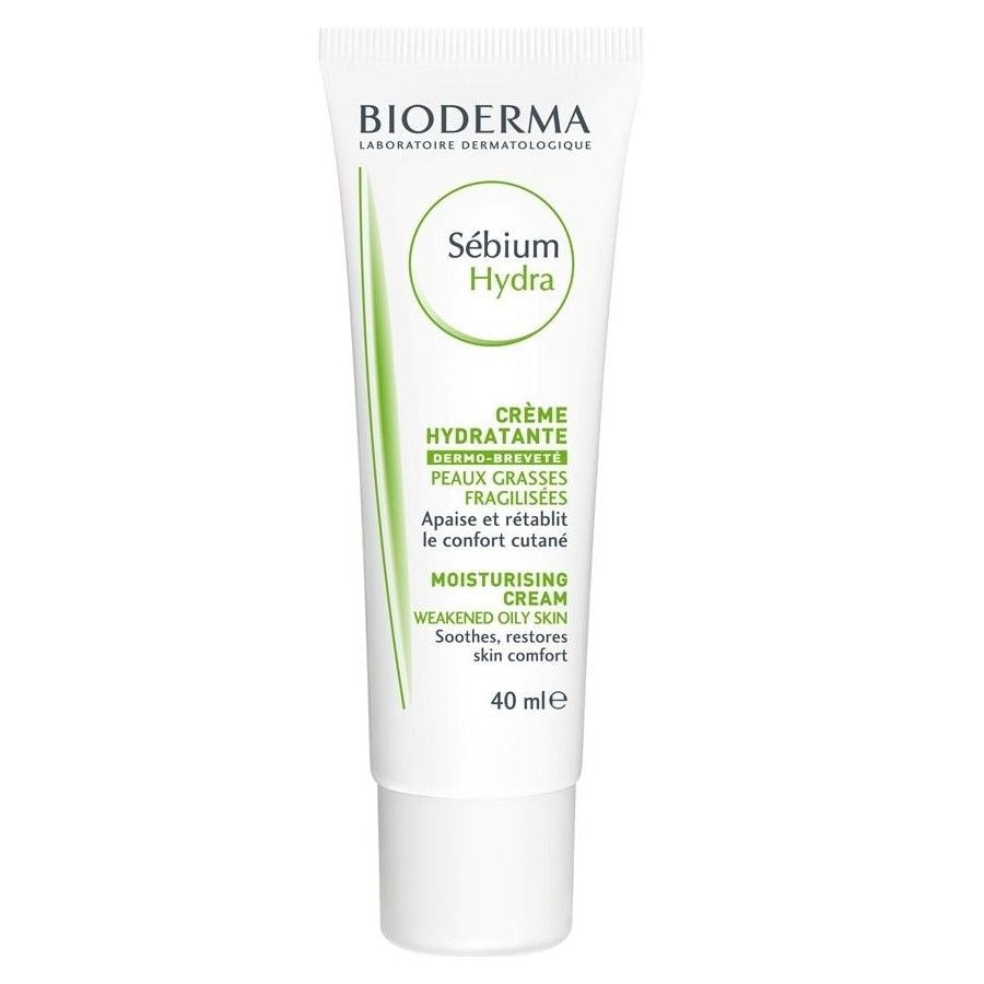 Bioderma, Sebium Hydra, Ultra-hrănitor/Hidratant, Zi & Noapte, Smântână, Pentru față, 40 ml
