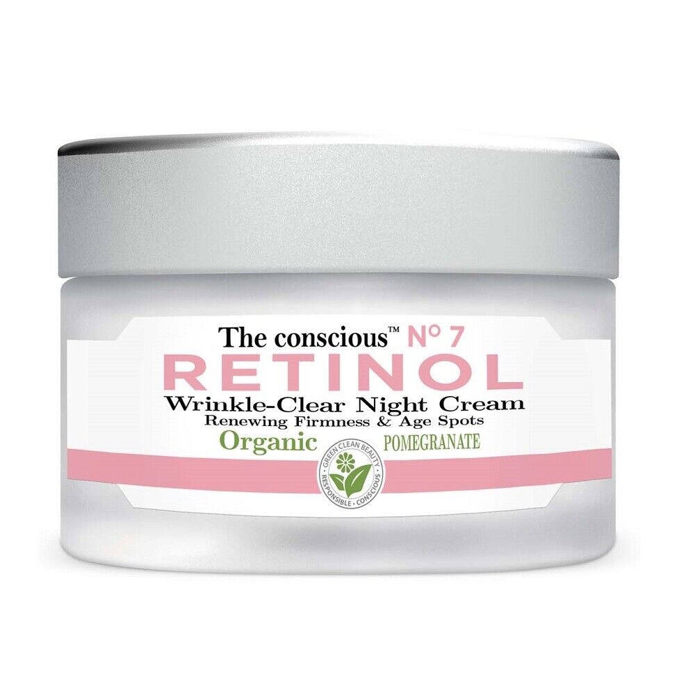 Biovene, The Conscious No.7, Retinol, Întărire, Noapte, Smântână, Pentru față, 50 ml