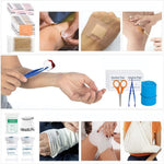 Kit supravietuire multifuncional Flippy, 40 de Instrumente Profesionale, Echipament de prim-ajutor, Drumetie, Camping