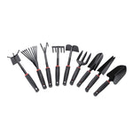 Set 9 Unelte de Gradina Flippy, pentru Plantare Prelucrare Sol si Ingrijire Plante, Material PVC si cardboard, 25 x
