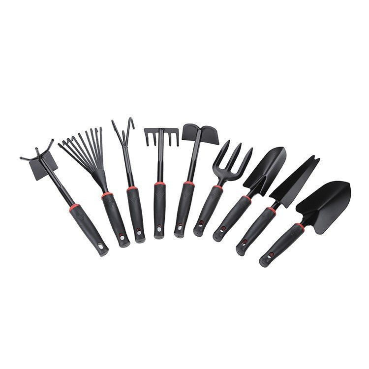 Set 9 Unelte de Gradina Flippy, pentru Plantare Prelucrare Sol si Ingrijire Plante, Material PVC si cardboard, 25 x