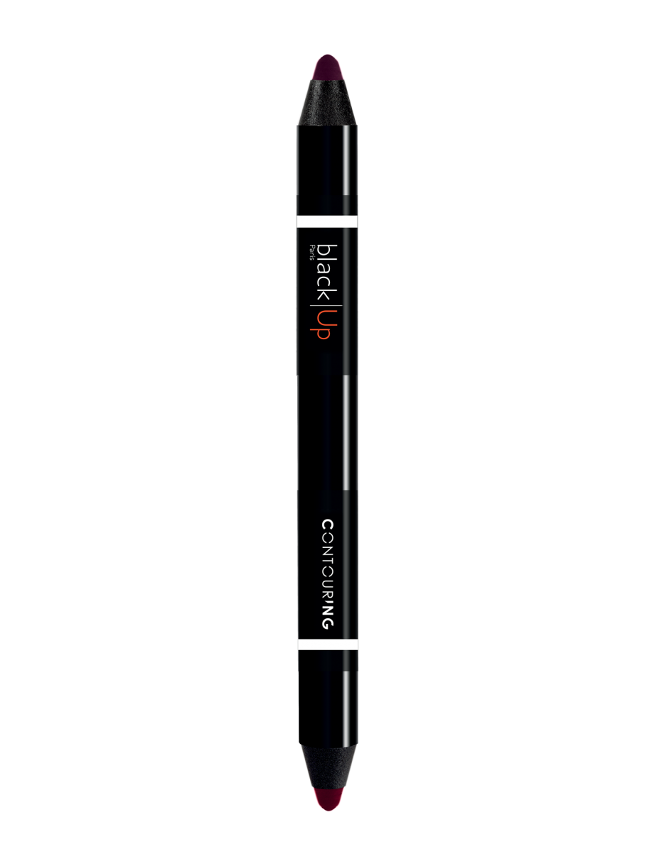 Black Up, Ombre Lips, Cu două capete, Creion de buze, 02, 2.7 g - Olmarkt