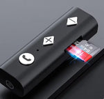 Bluetooth Receptor V4.1 +cititor microSD TF la JACK 3.5 mm cu acumulator RR02-CR BT