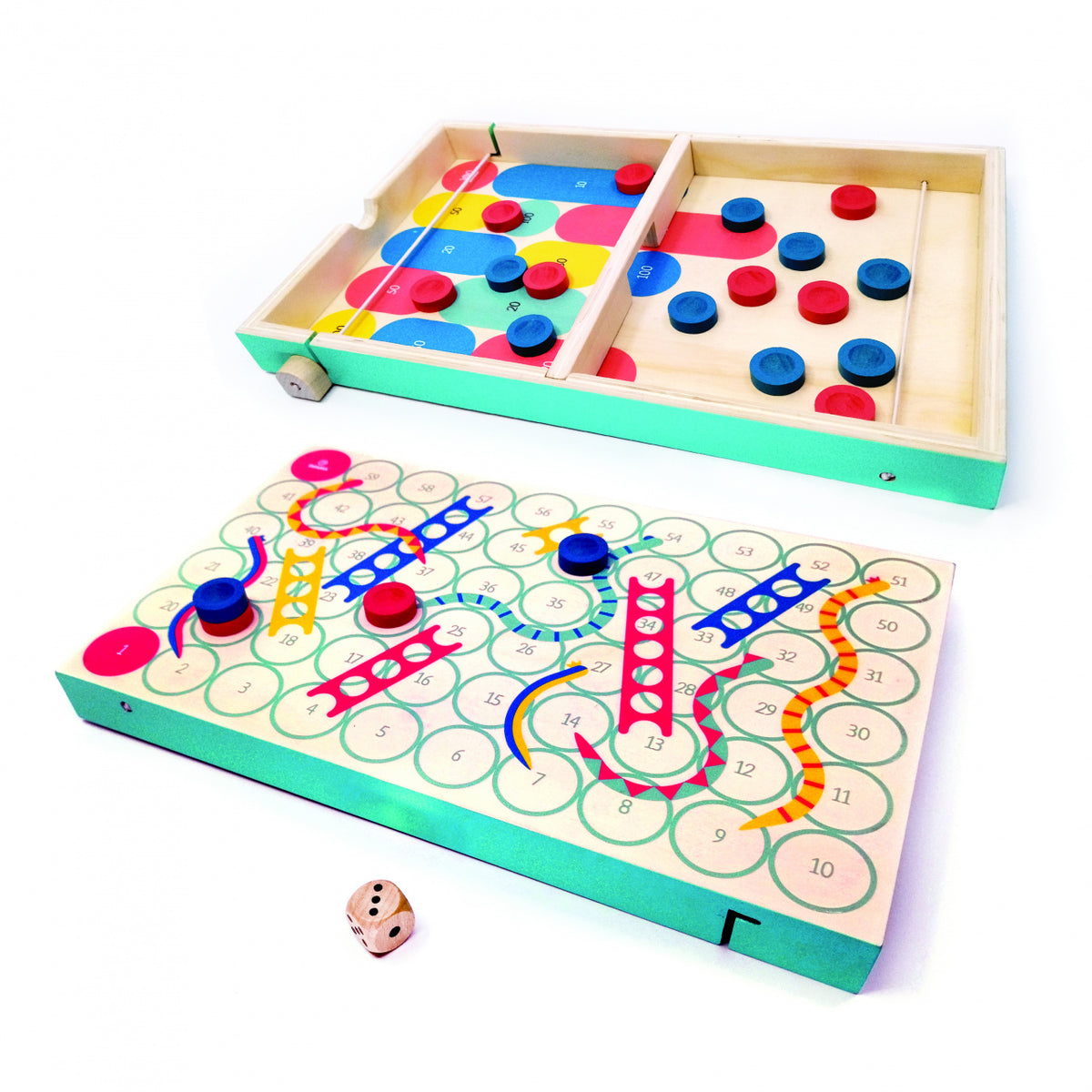 Boardgames 3 in 1 Pucketriple, Svoora