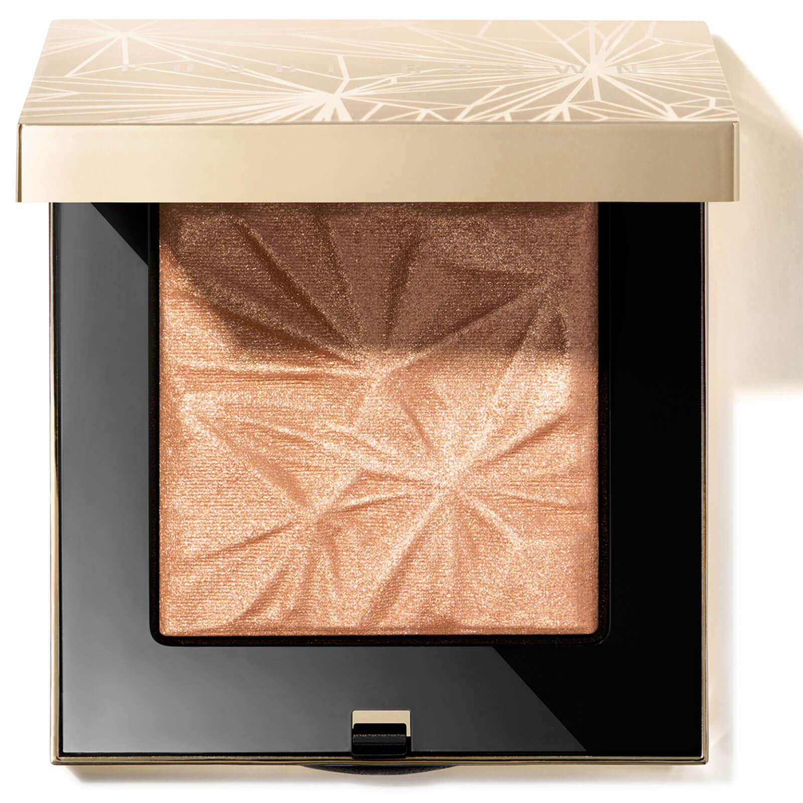 Bobbi Brown, Luxe Illuminating, Strălucire naturală, Compact de fard și iluminator, Ora de aur, 4 g - Olmarkt