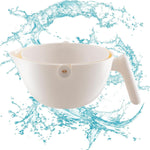 Bol cu Doua Straturi, Flippy, pentru Fructe, Legume, cu Cos de Scurgere a Apei, 2L, din ABS+PP, 29.9 x 22.5 x 11.8 cm,