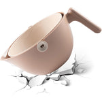 Bol cu Doua Straturi, Flippy, pentru Fructe, Legume, cu Cos de Scurgere a Apei, 2L, din ABS+PP, 29.9 x 22.5 x 11.8 cm,