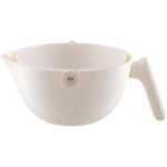 Bol cu Doua Straturi, Flippy, pentru Fructe, Legume, cu Cos de Scurgere a Apei, 2L, din ABS+PP, 29.9 x 22.5 x 11.8 cm,