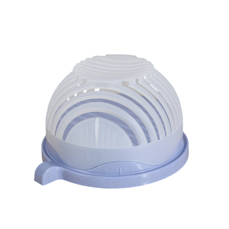 Bol Feliator pentru Salata, Flippy, Castron Multifunctional pentru Legume si Fructe, pentru Spalat si Taiat Legumele,