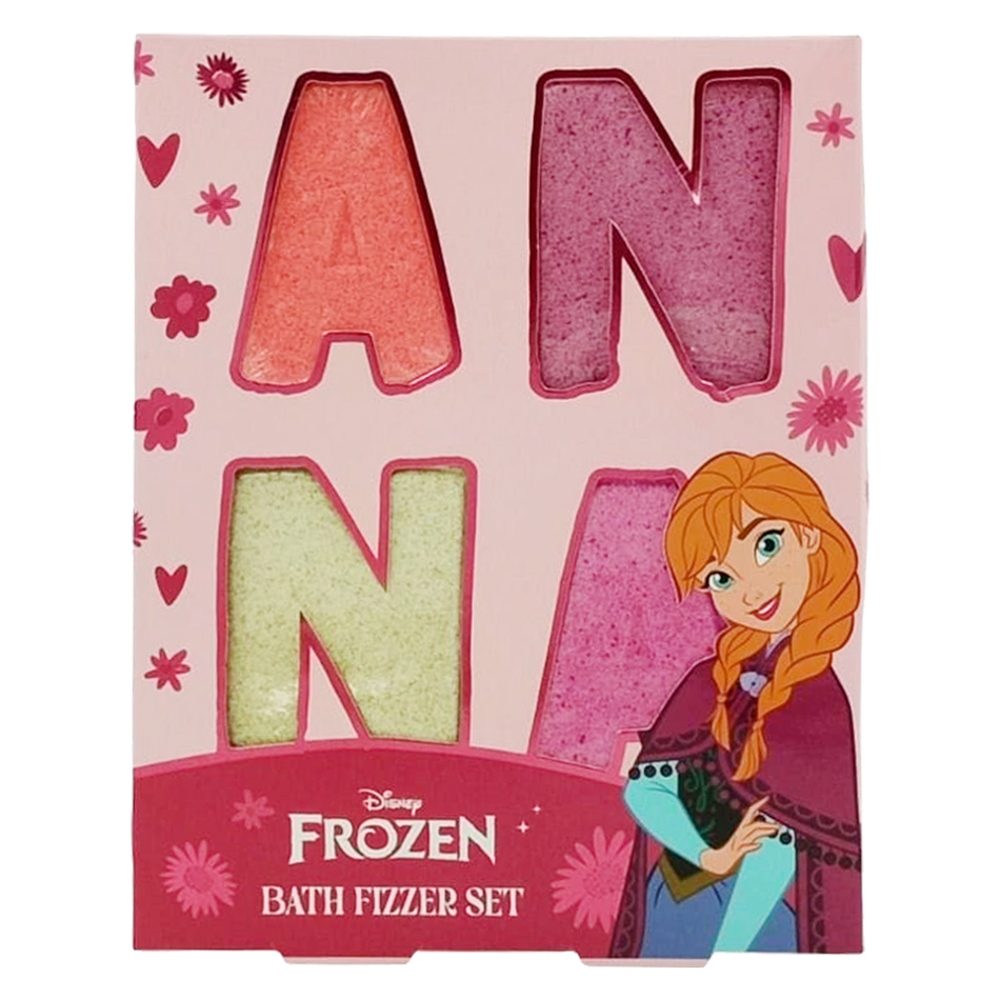 Bomba Efervescenta cu Sare de Baie, Disney Frozen, 4 X 50 g Diverse Sortimente