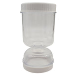 Borcan pentru Muraturi, Flippy, cu Separator pentru Lichide, Ermetic, Termorezistent, Tip Clepsidra, 2 Furculite