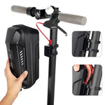 Borseta pentru bicicleta/trotineta Flippy, spatiu de depozitare, antisoc, waterproof, cu fermoar, 3L, material carbon