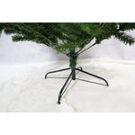 Brad artificial de Craciun, Decorat cu conuri de pin, pentru interior/exterior, inaltime 210 cm, diametru 114 cm, 1057