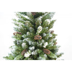 Brad Artificial de Craciun bogat, Flippy, 1.8 m inaltime, 918 ramuri verzi inzapezite, Verde, Decorat, Interior/