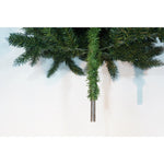 Brad Artificial de Craciun, Flippy, Sectionat pentru Perete/ Colt, 1.50 m inaltime, Verde, Decorat, Diametru Inferior
