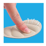Branturi pentru Incaltaminte, Flippy, din Spuma, Universal, Protectie Calcai, Reglare Numar, 6 mm Grosime, Adeziv, Bej