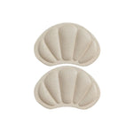 Branturi pentru Incaltaminte, Flippy, din Spuma, Universal, Protectie Calcai, Reglare Numar, 6 mm Grosime, Adeziv, Bej