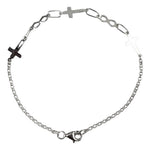Bratara Argint 925 Cruce si Infinit, 2 g